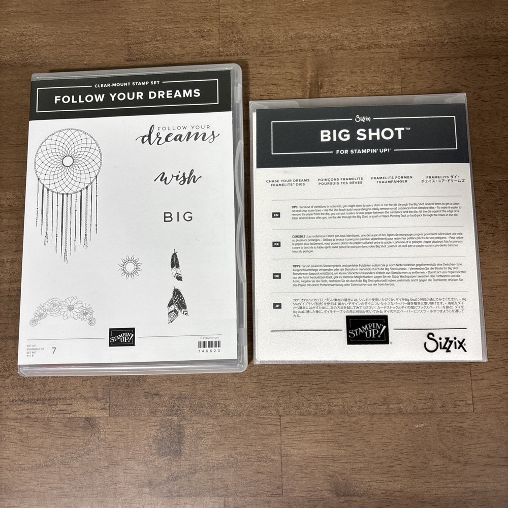 Stampin' Up! Follow Your Dreams & Chase Your Dreams Dies